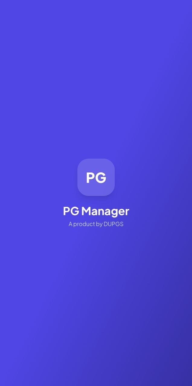 PG Manager CRM open screen